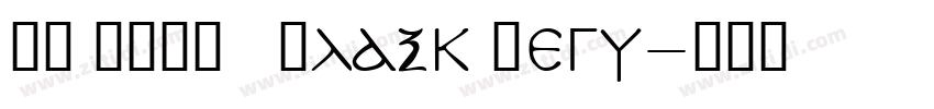SP DEMO   Black Regu字体转换